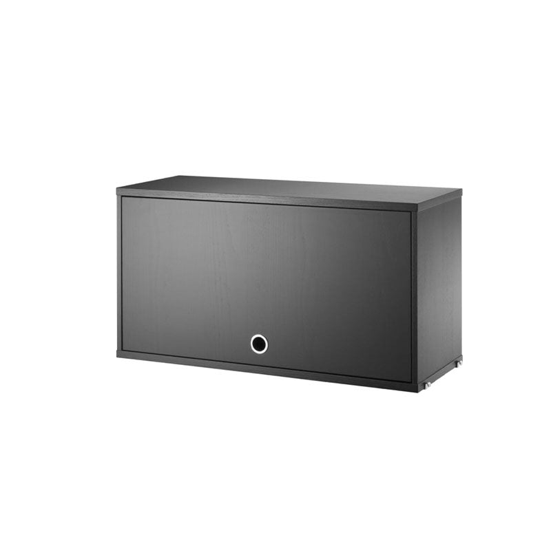 Cabinet with flip door