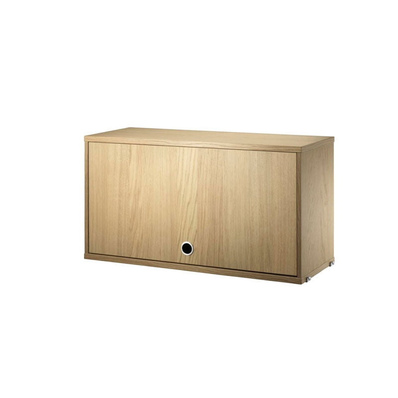 Cabinet with flip door