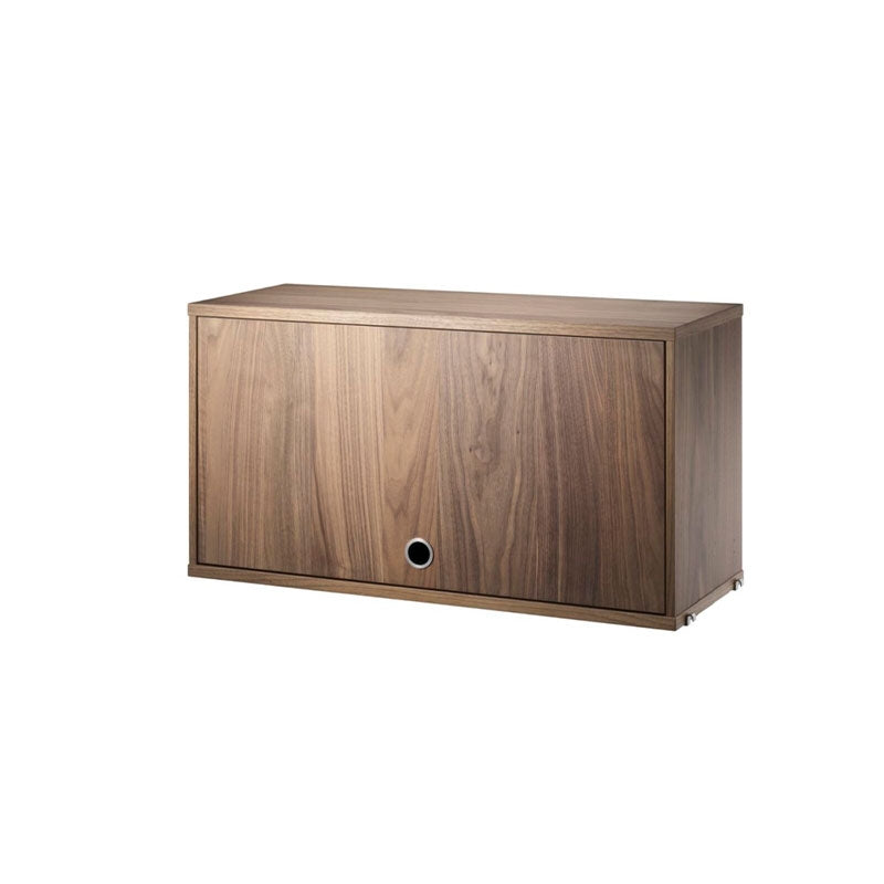 Cabinet with flip door