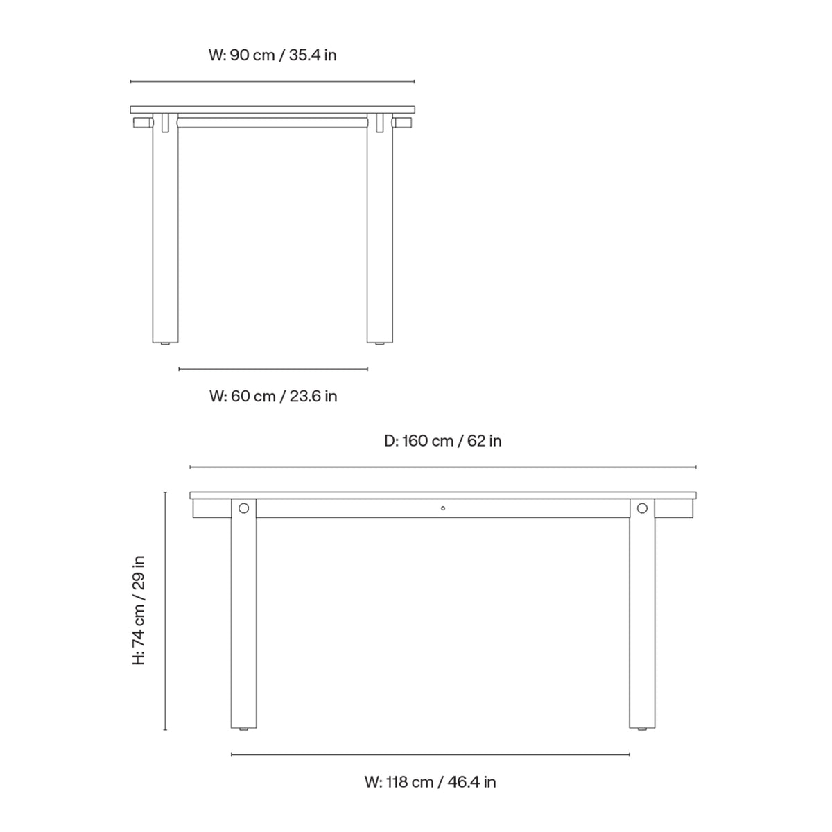 Atura dining table
