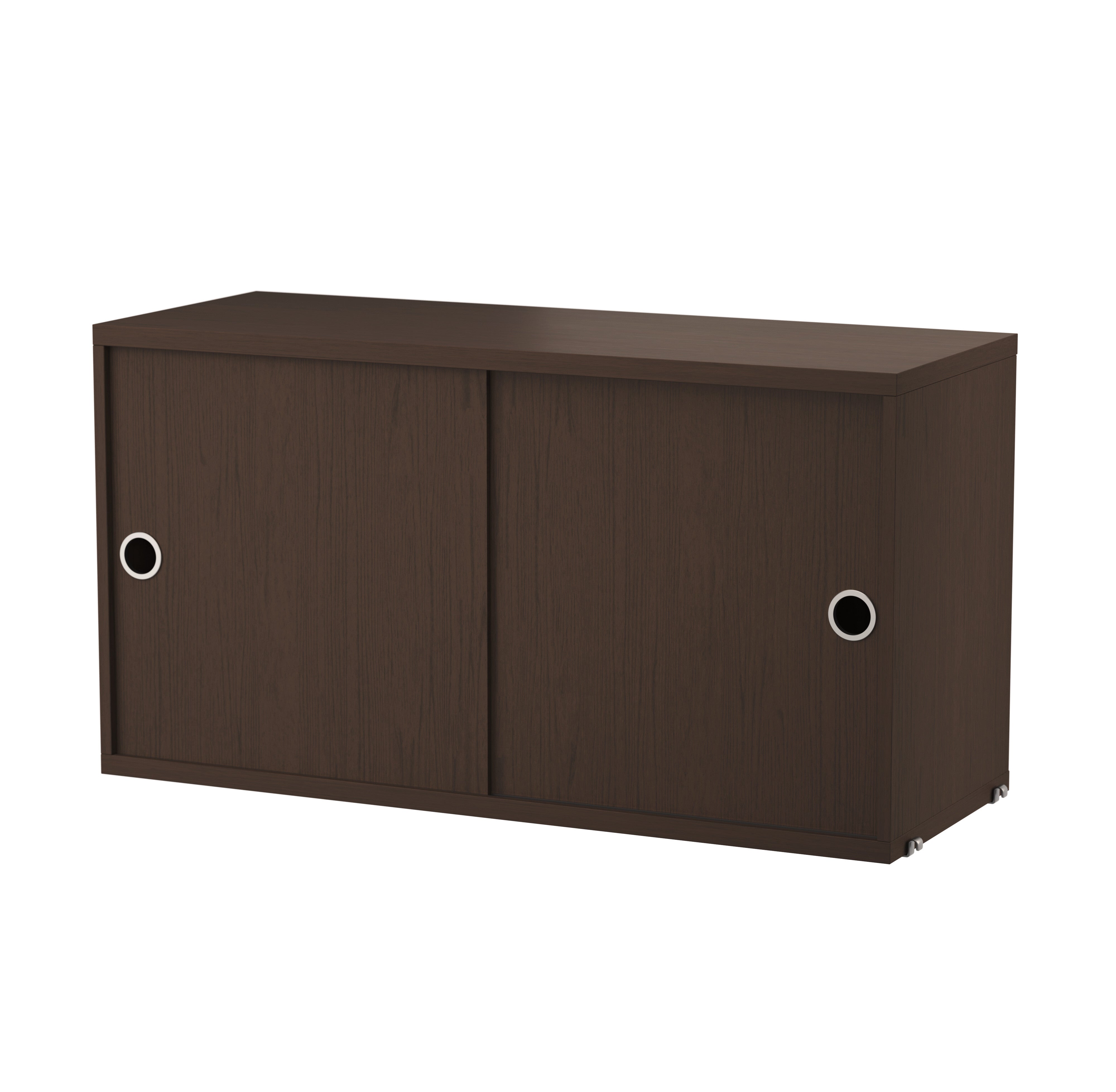 String Cabinet with Sliding Doors