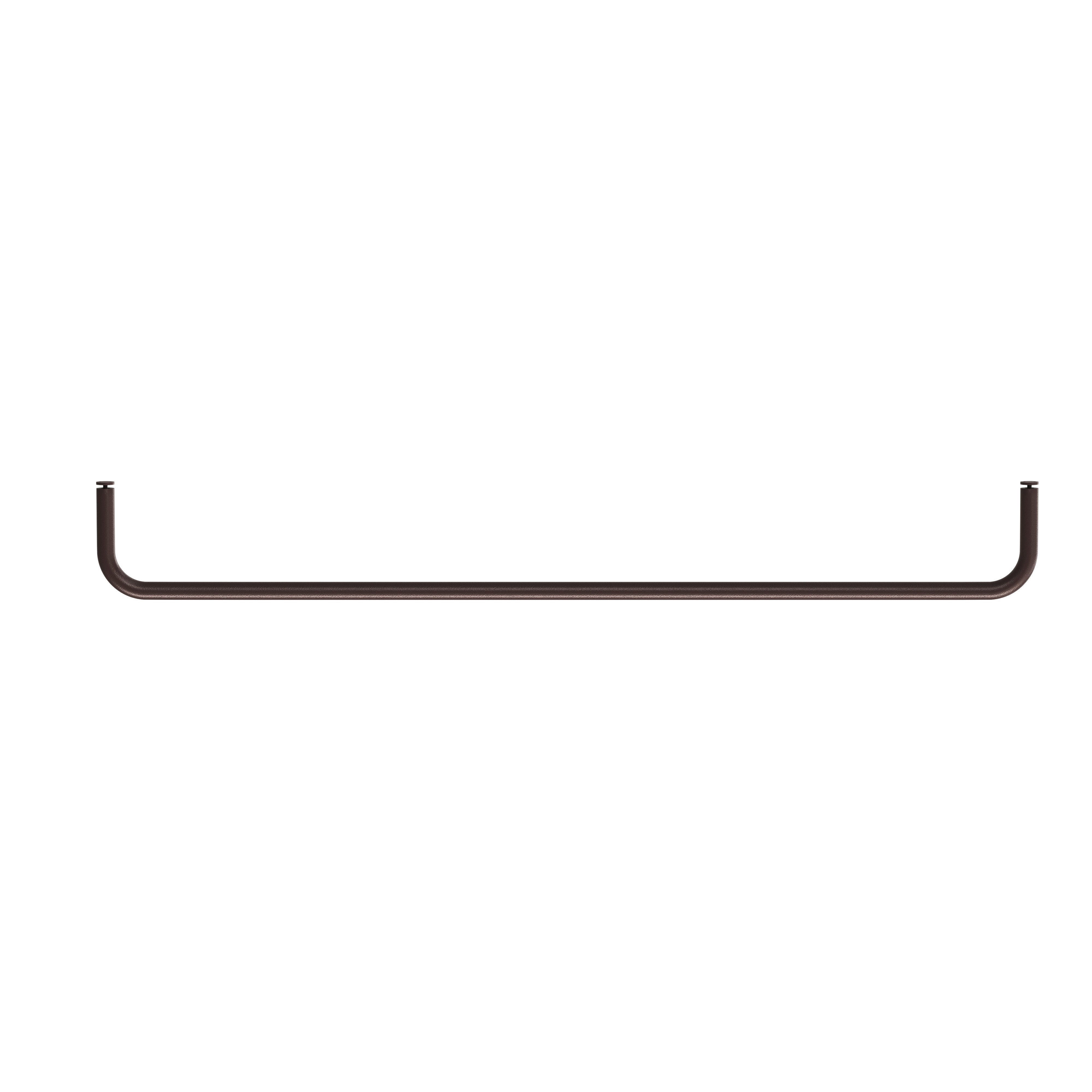 Rods for metal shelves