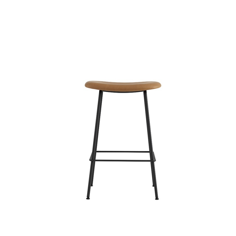 Fiber Barstool Tube BAse H. 65 cm Silk