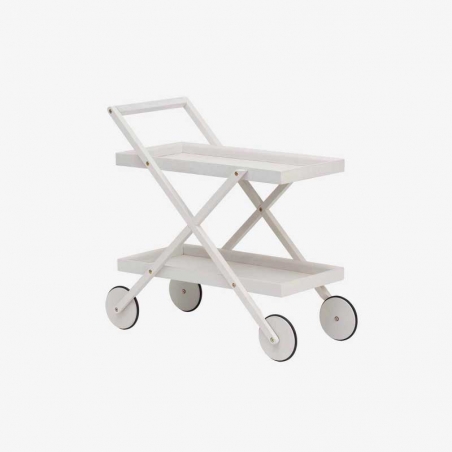 Carrello con ruote 3 scomparti Tidy tortora 77x39,5x30 cm