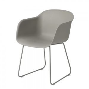 Fiber Armchair - base girevole con ruote