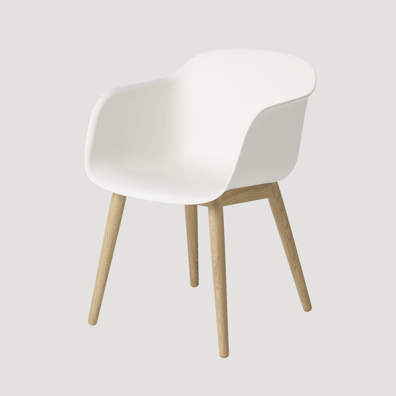 Fiber Chair wood Base