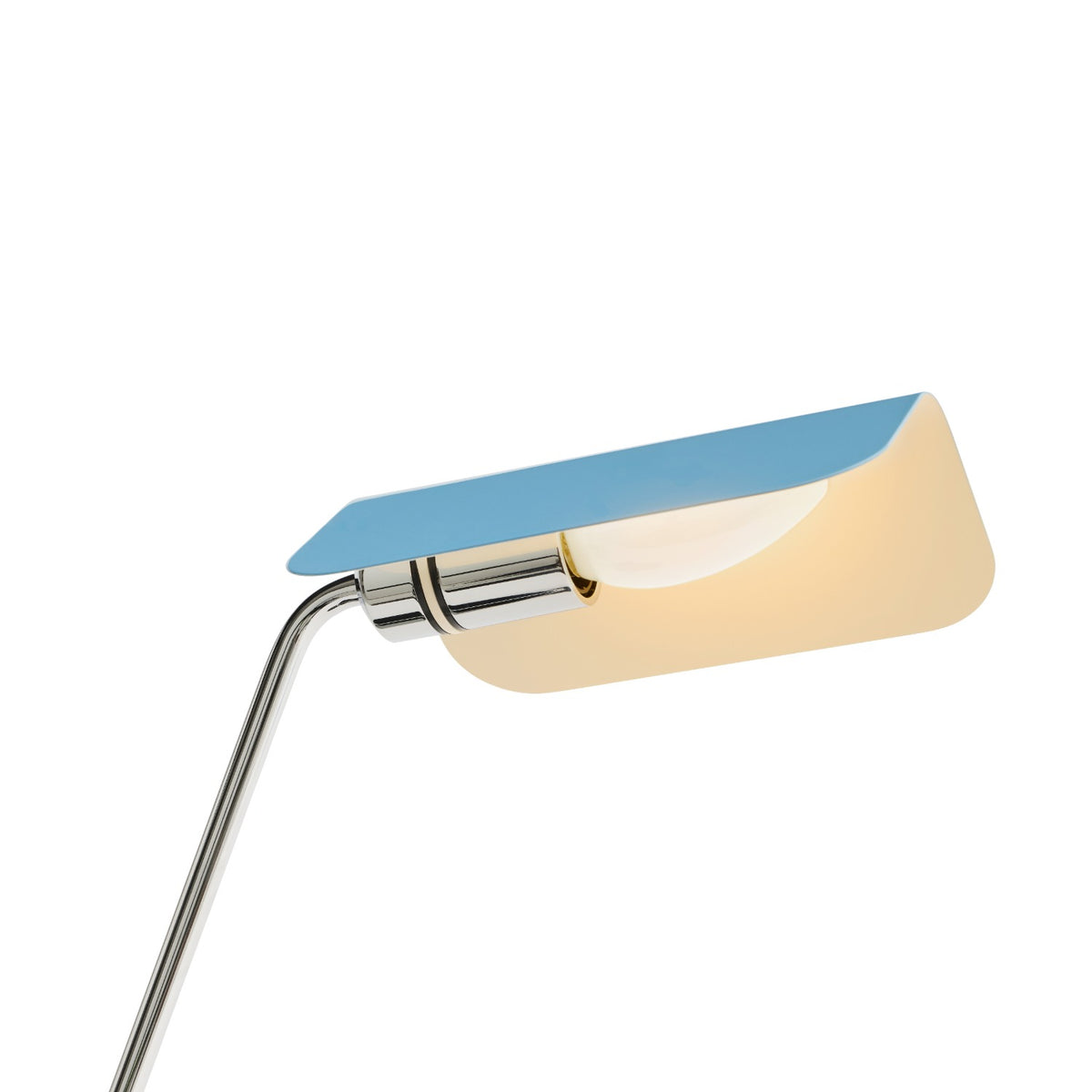 Apex - lampada da scrivania, Blu Pastello