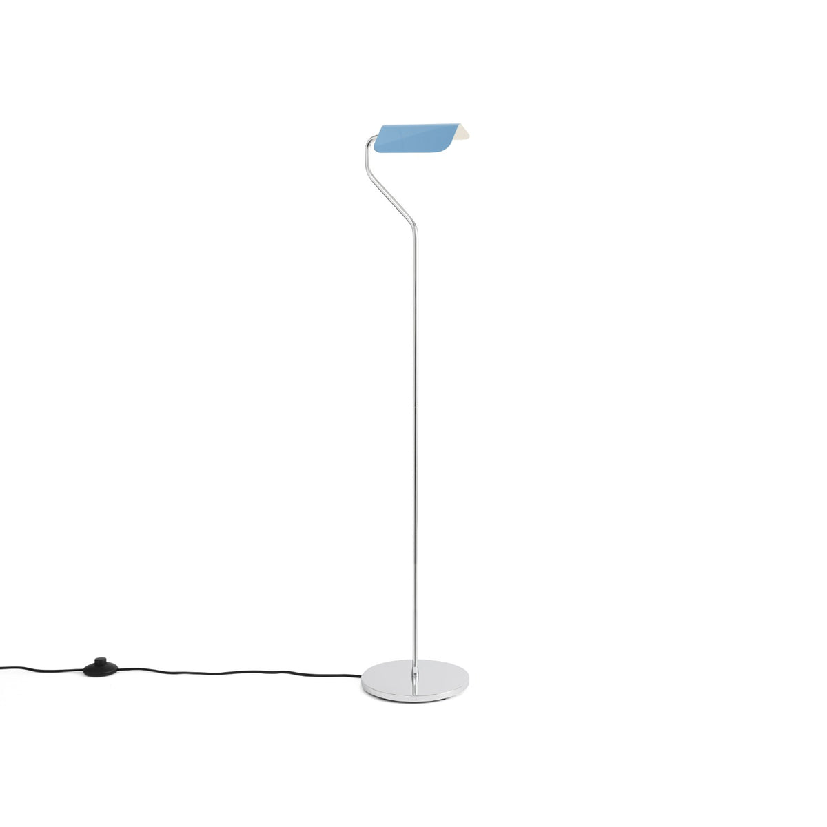 Apex - lampada da terra, Blu Pastello