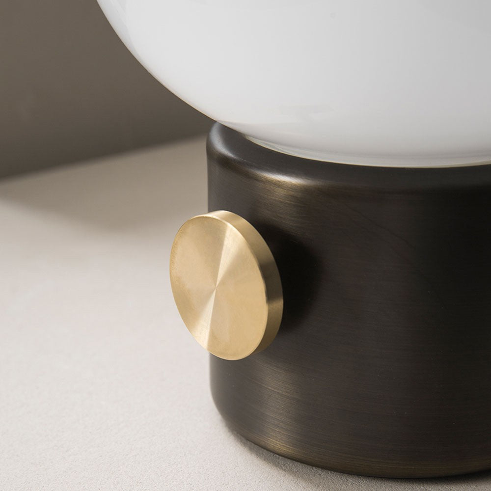 Jwda Table Lamp, Metallic