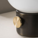 Jwda Table Lamp, Metallic