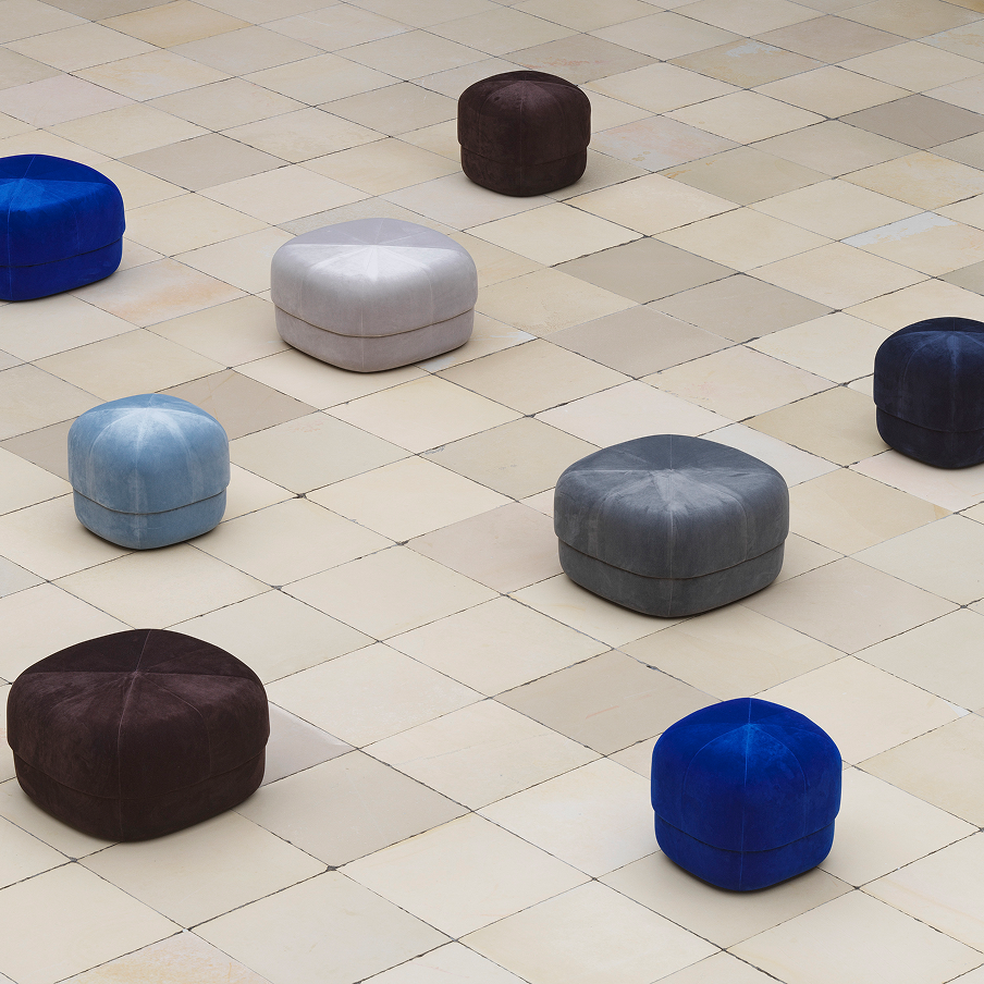 Circus Pouf Velour