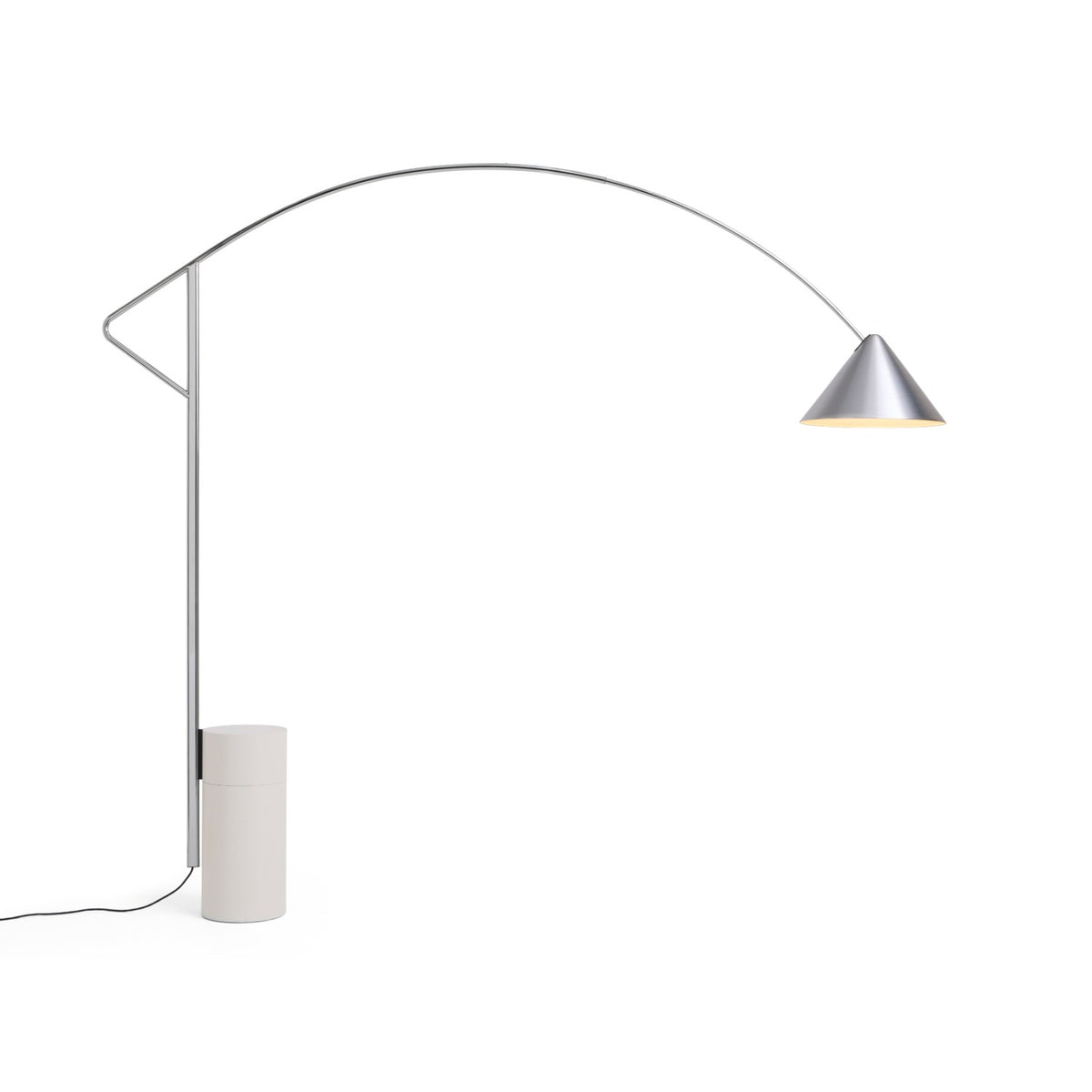 Compass Floor Lamp HAY accesa