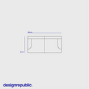 Oscar divano con ruote