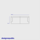 Oscar divano con ruote