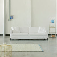 Sofa cockpit with wheels