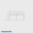 Sofa cockpit with wheels