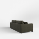 Sofa cockpit with wheels