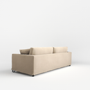 Sofa cockpit with wheels