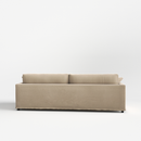 Sofa cockpit with wheels