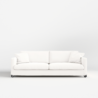 Sofa cockpit with wheels