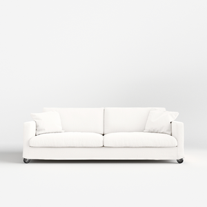 Pozzetto 3 Seater Sofa - White Linen - Archive Sale - Bianco