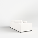 Sofa cockpit with wheels