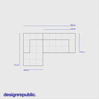 Vito divano modulare comp. 1