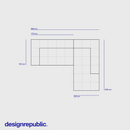 Vito divano modulare comp. 2