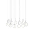 E27 Pendant Cluster - Bianco / Bianco