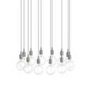 E27 Pendant Cluster - Bianco / Grigio Chiaro
