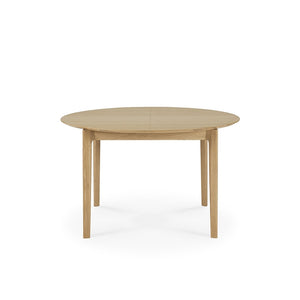 Extendable Round Bok - Oak