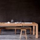 Slice extendable table