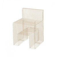 Wire Chair Low