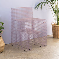 Wire Chair Low