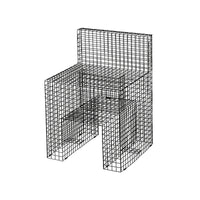Wire Chair Low