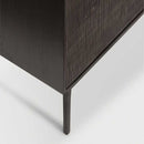 Grooves credenza in Teak