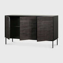 Grooves credenza in Teak