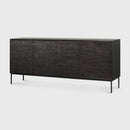Grooves credenza in Teak