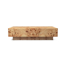 Burl Coffee Table
