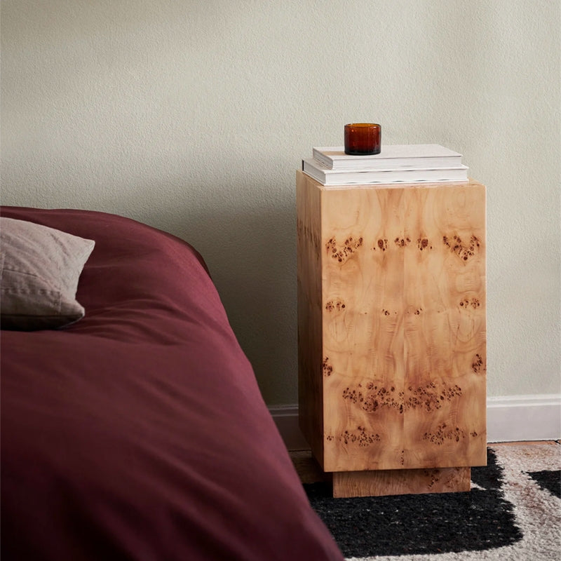 Burl Side Table