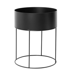 Plant Box Round - Nero
