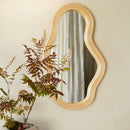 Pond Rattan Mirror