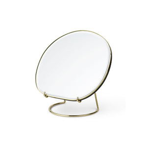 Pond table mirror - Brass