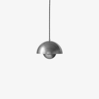 Flowerpot VP1 Pewter - Verner Panton 100th Anniversary Edition