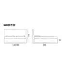Ghost 80 Letto Senza Contenitore