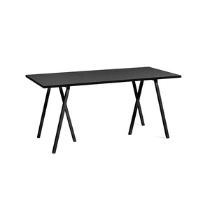 Loop Stand Table - 160 x 77.5 cm / Nero