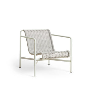 Palissade Cord Lounge Chair Low - Sky grey