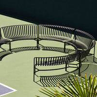 Palissade Park Dining Bench - modulo aggiuntivo