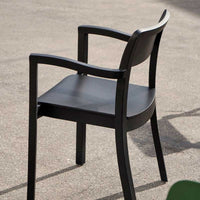 Pastis chair with armrests