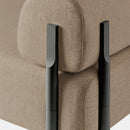 2-seater pole with armrests
